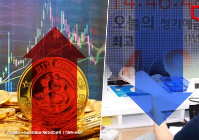 주식·코인 급등에…한 달 새 예·적금 10조 줄어