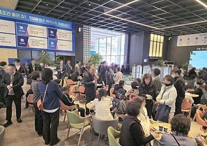 1차 완판 분위기 잇는 ‘용인남곡 동원 베네스트 헤센시티2’, 주택홍보관 북적