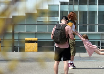 [포토] 즐거운 봄 나들이