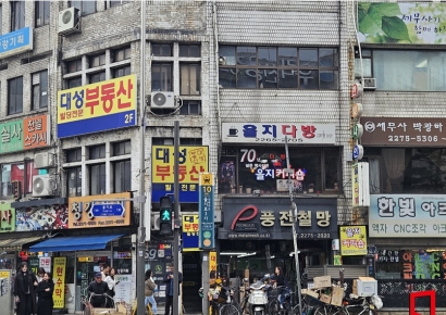 [을지로터리]가성비 상권으로 통하는 힙지로 위협하는 '이것'