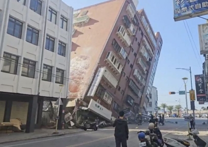 대만언론 "지진으로 섬 전체 흔들려"…TSMC 직원 긴급대피