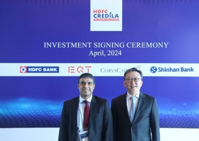 신한銀, 인도 1위 학자금대출사 ‘크레딜라’ 지분투자