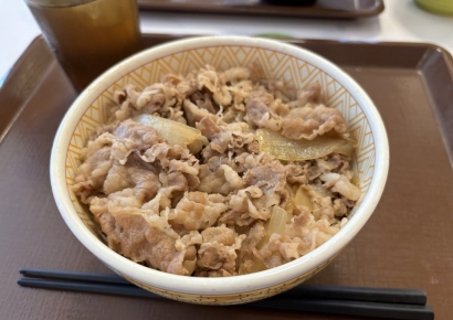 "밤에 먹으면 더 비싸"…日 서민음식 규동에 '심야요금' 도입