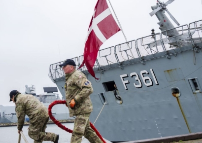 "미사일 포대가 멈추질 않아" 덴마크군, 발트해 항로 폐쇄