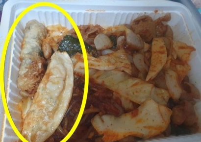 "비주얼이 개밥 같네"…곱창볶음에 김말이 서비스 줬다가 설전