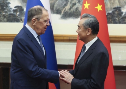 라브로프 러시아 외무장관, 8~9일 중국 방문