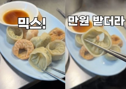정신 못 차린 광장시장…메뉴판에도 없는 '믹스 만두' 바가지