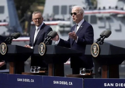 미·영·호주 "오커스 협정에 日과 협력 검토"…대중 견제 강화