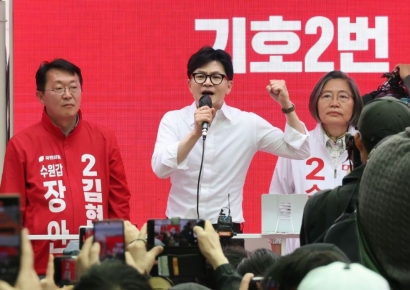 한동훈은 '수원·용인', 이재명은 '동작구을'…집중 지원한 이유