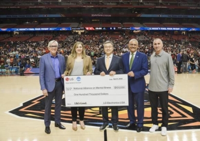LG전자, 美 대학스포츠 선수 '멘탈케어' 위해 10만 달러 기부