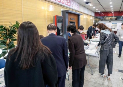 [포토] 투표 나선 유권자들