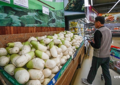 한은 "소비자물가 상승률, 완만한 둔화 전망"