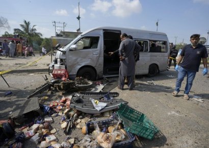 파키스탄서 일본인 탑승차 겨냥 자폭테러…범인들만 사망