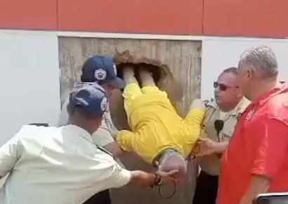 쇼생크탈출 꿈꾼 베네수엘라 죄수들…벽뚫고 간 곳이 하필 경찰방
