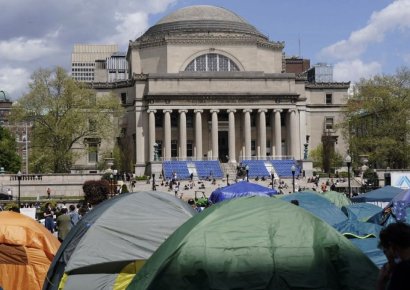 [뉴욕다이어리]美 대학가서 번지는 反이스라엘 시위