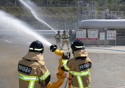 ‘석유기지’ 폭발·화재 발생한다면… 한국석유공사, 재난대응 안전한국훈련