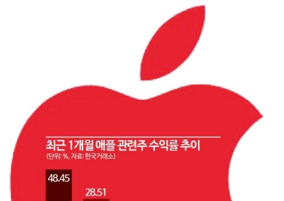 애플向 부품주, 부진털고 추세 상승 시작하나