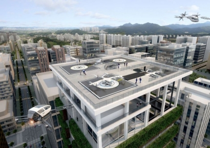 현대엘리베이터, 에어택시 정류소 '버티포트' 개발 나선다