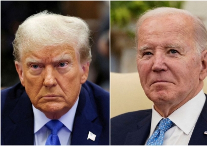 트럼프 흑인 지지율 상승에…바이든 표심 단속 '안간힘'