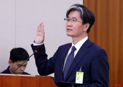 [포토] 선서하는 오동운 공수처장 후보자