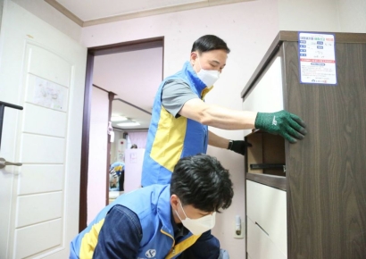 신한카드, 다자녀 가정 주거환경 개선 봉사활동 실시