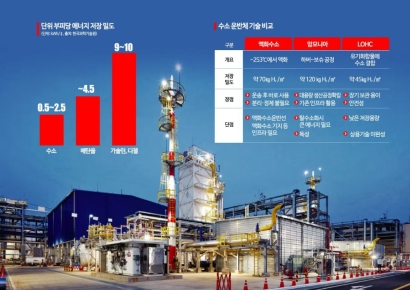 [C테크나우]액화 '직진'이냐 암모니아 '우회로'냐, 갈림길에 선 수소경제