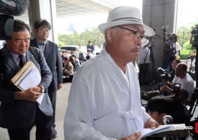 [포토] 백은종 서울의 소리 대표 검찰 출두