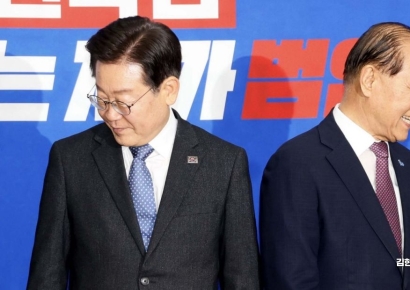 [포토] 이재명 대표 예방한 황우여 비대위원장