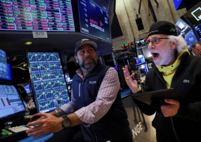 [뉴욕증시]엔비디아 실적 앞두고 나스닥 사상 최고…다우는 0.49%↓