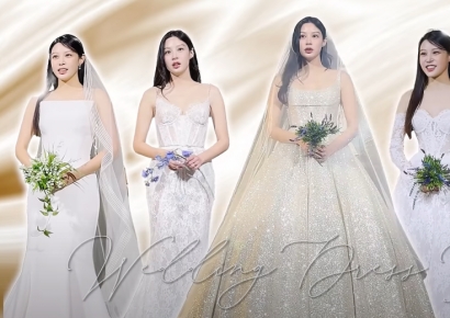 "뭘 입어도 다 예뻐"…구독자가 추천한 조민 웨딩드레스