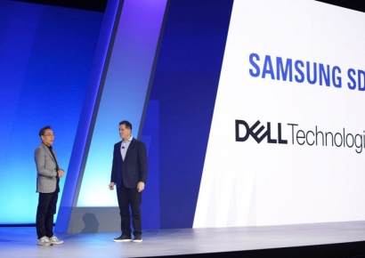 美 델 행사 선 황성우 삼성SDS 대표 "GPU 컴퓨팅 시대 앞장"