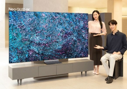 'AI TV 원년' 선언 삼성전자, 1분기 TV 세계 1위