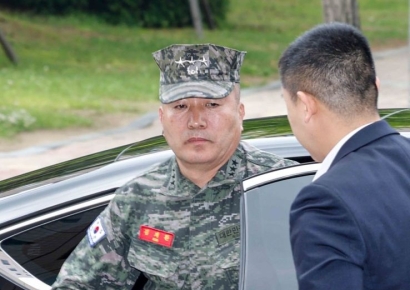 [포토] 공수처 도착한 김계환 해병대 사령관