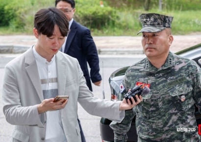 [포토] 김계환 해병대 사령관, '묵묵부답'