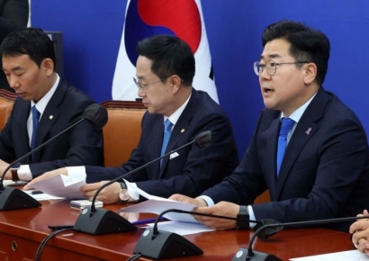 [포토] 박찬대 "농식품부 장관, 尹 비위 맞추기 열중…양곡법 거부 안돼"