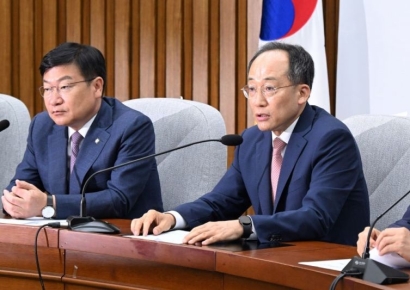 [포토] 추경호 "거부권은 최소한의 방어권…美 바이든도 11번 행사"