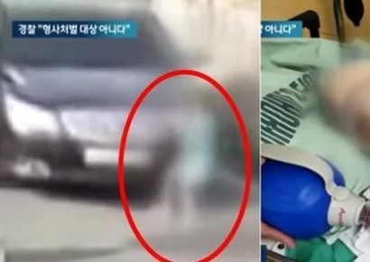 8살 여아 치고 70m 더 달린 70대…뺑소니는 아니라는데