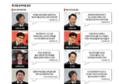 '직구 규제'가 촉발한 오세훈 유승민 한동훈의 힘겨루기