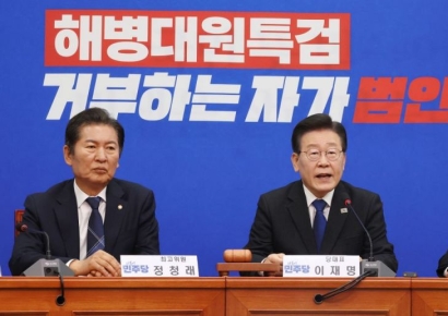 민주당, '채 상병 특검' 국민의힘 압박…정청래 "탄핵 열차 시동"