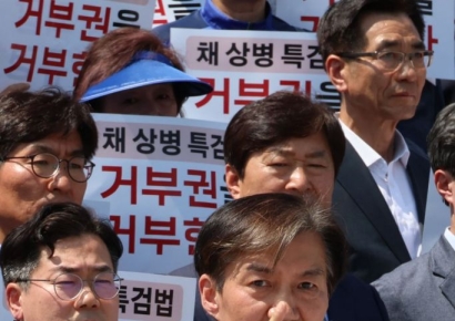“거부권 남용, 탄핵 사유”…여야 특검법 신경전 고조