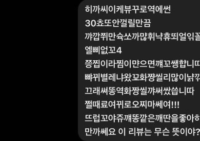 한국인만 알게끔 외계어로 쓴 리뷰…챗GPT에 돌려보니 "이게 되네"