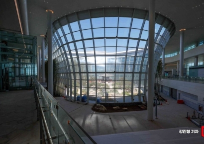 [포토] 인천공항 탑승동 '개방감을 더하다'