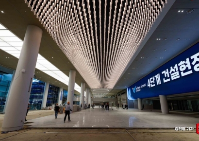 [포토] 인천공항 4단계 건설 현장 공개