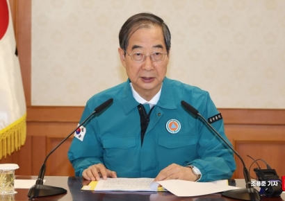 [포토] 의사집단행동 관련 발언하는 한덕수 총리