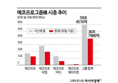 에코프로그룹 올들어 시총 20조 증발…실적 부진에 매도 보고서까지
