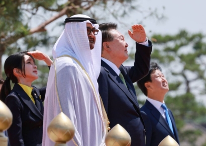 [궁금증연구소]블랙이글스가 하늘에 수 놓은 UAE국기의 비밀