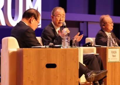 반기문 "안보리 마비 땐 전 세계 평화 마비"…러시아 직격