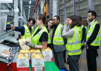 韓물류 기술 배운다…사우디 대표단, CJ대한통운 GDC 방문