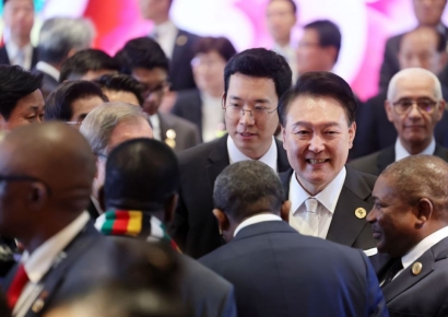 한·아프리카 정상회의 환영만찬…"아프리카 역동성+K컬처 조화"