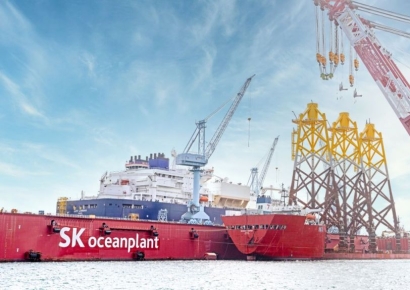 SK오션플랜트, 3900억원 규모  해상풍력 하부구조물 제작 수주